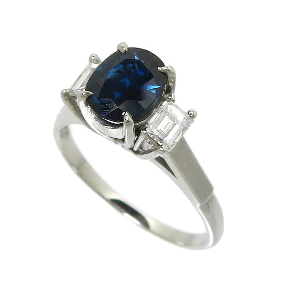 13.5号 サファイア 1.32ct ダイヤモンド 計0.43ct リング・指輪 Pt900プラチナ 4.4g レディース
【中古】【真子質店】




【TIx】