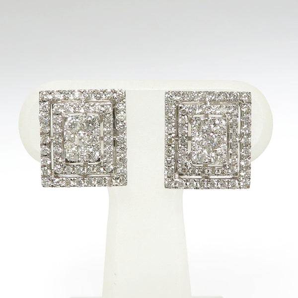 スクエアデザイン ダイヤモンド 0.50×2ct ピアス K18WGホワイトゴールド 18金 3.6g レディース
【中古】【真子質店】




【DDx】
