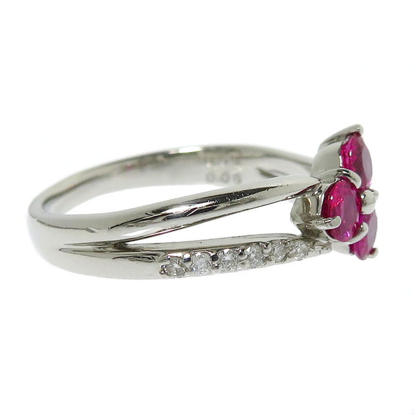 ★★最終特価品 11.5号 ルビー 0.54ct ダイヤモンド 計0.06ct リング・指輪 Pt900プラチナ 4.4g レディース
【中古】【真子質店】




【TTx】