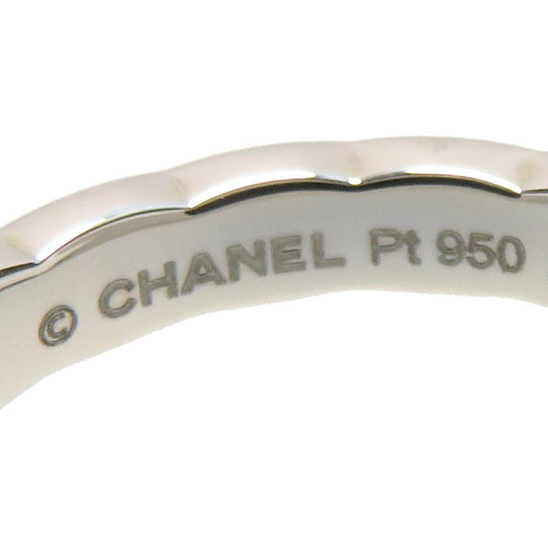 CHANEL シャネル ココクラッシュ ダイヤモンド リング 指輪 J11354 Pt950 プラチナ #45 5号 美品 新品仕上げ済み ゆうパケット対応可能 送料300円