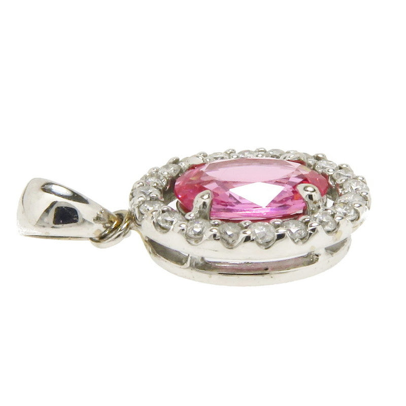 ピンクサファイア 0.85ct ダイヤモンド 計0.16ct ペンダントトップ K18WGホワイトゴールド 18金 1.5g シルバー レディース
【中古】【真子質店】




【Tx】
