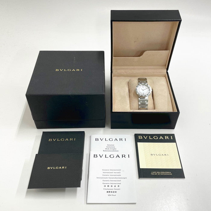 BVLGARI/ブルガリ】 ブルガリブルガリ BB33SS 仕上げ済 ダイヤ入 腕時計 ステンレススチール 自動巻き/オートマ シェル文字 –  真子質店 PawnShopMAKO