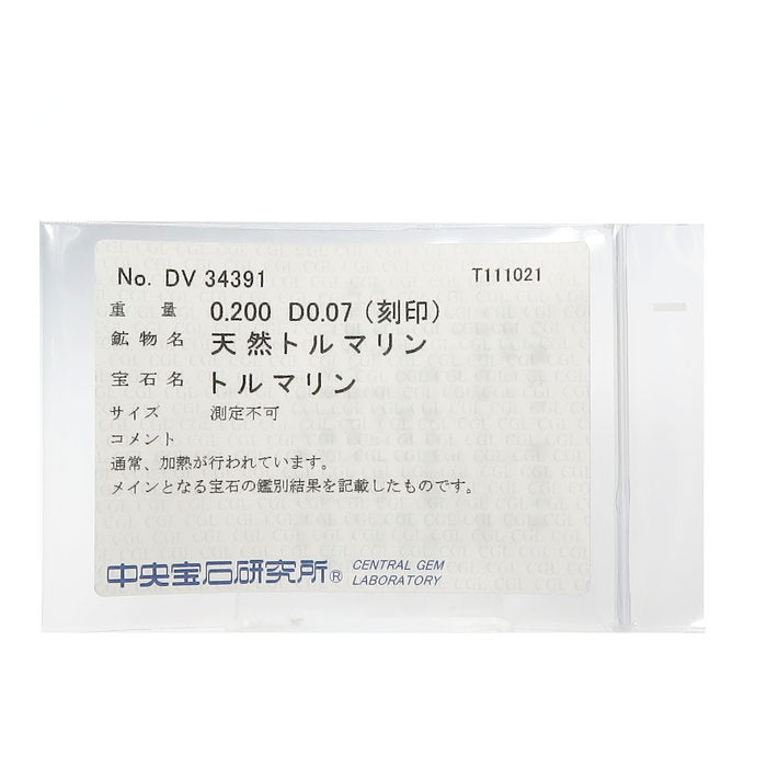 12号 仕上げ済  パライバトルマリン 0.2ct ダイヤモンド 計0.07ct リング・指輪 Pt900プラチナ 6.9g レディース
【中古】【真子質店】




【TYx】