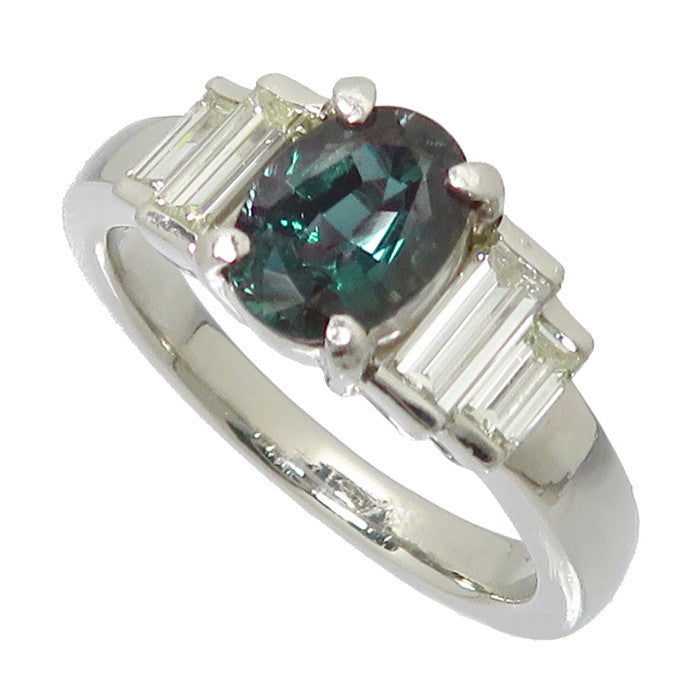 7号 変色効果/カラーチェンジ アレキサンドライト 0.85ct ダイヤモンド 計0.54ct リング・指輪 Pt900プラチナ 5.7g レディース
【中古】【真子質店】




【TMaTI】