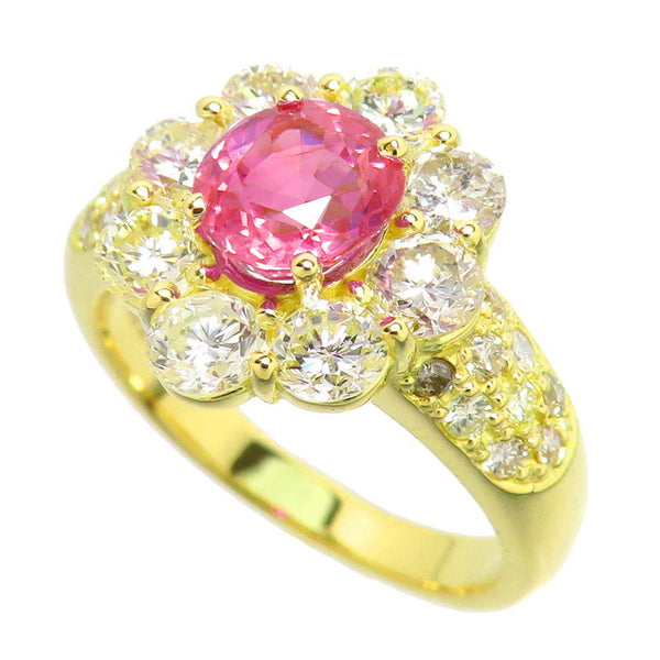 11号 ピンクサファイア 1.283ct ダイヤモンド 計1.57ct リング・指輪 K18ゴールド 18金 5.8g ゴールド レディース
【中古】【真子質店】




【SSx】