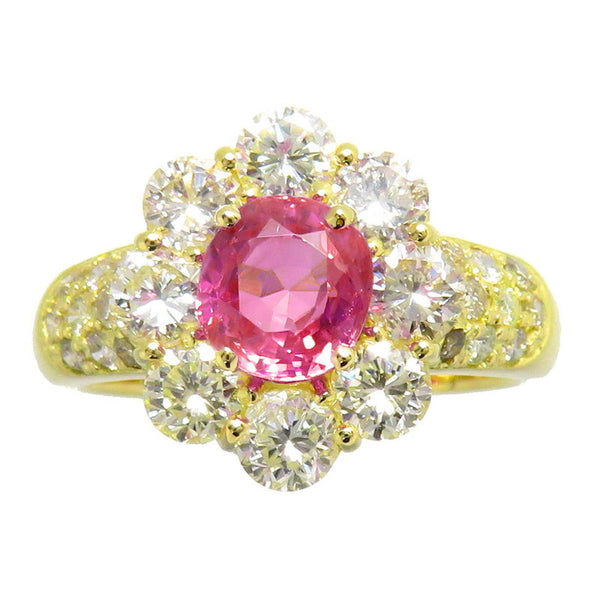 11号 ピンクサファイア 1.283ct ダイヤモンド 計1.57ct リング・指輪 K18ゴールド 18金 5.8g ゴールド レディース
【中古】【真子質店】




【SSx】