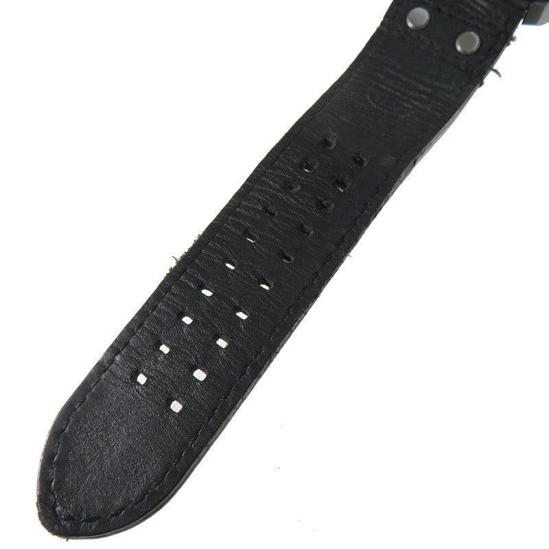 【LUMINOX/ルミノックス】 1870シリーズ 1879.BO デイデイト ブラックアウト 腕時計 ステンレススチール/レザー クオーツ ブラック  ブラック文字盤 メンズ, 【中古】【真子質店】, 【IMoD】