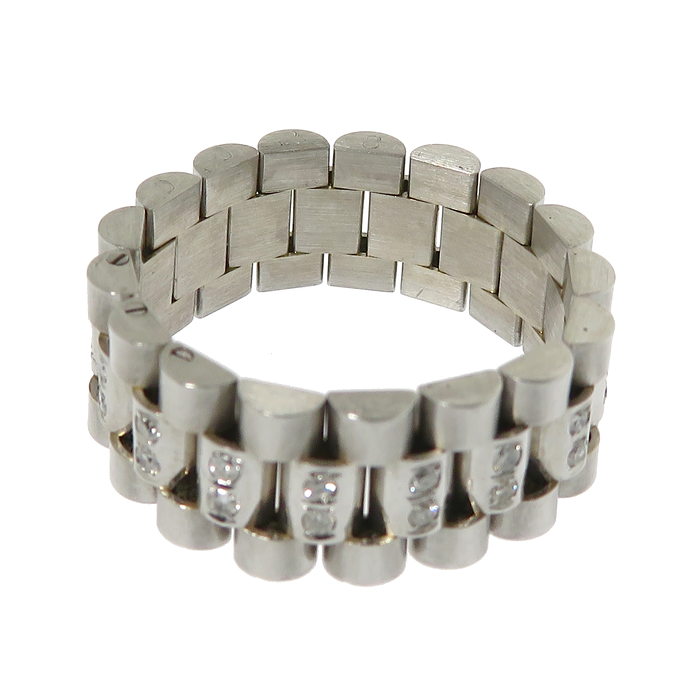 15号 ベルトデザイン ダイヤモンド 計0.28ct リング・指輪 K18WGホワイトゴールド 18金 7.1g レディース
【中古】【真子質店】




【DTx】
