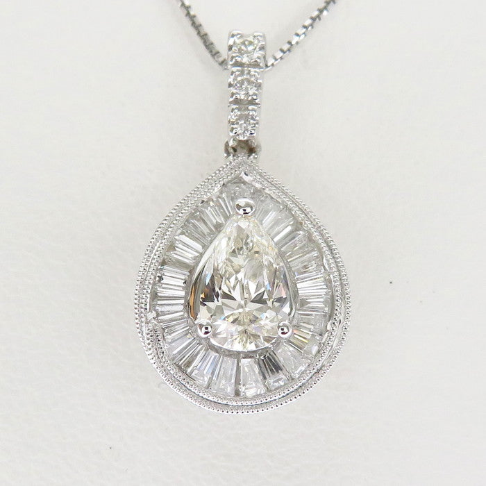 ペアシェイプカット ペアシェイプカットダイヤモンド(推定J-SIクラス) 0.795ct ダイヤモンド 計0.56ct ネックレス K18WGホワイトゴールド 18金 5.2g 46cm レディース
【中古】【真子質店】




【MiSx】