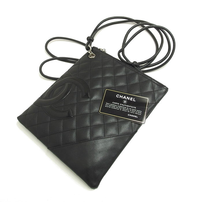 【CHANEL/シャネル】 カンボンライン ショルダーバッグ レザー 黒×黒 レディース【中古】【真子質店】【BL】




【ITTI】