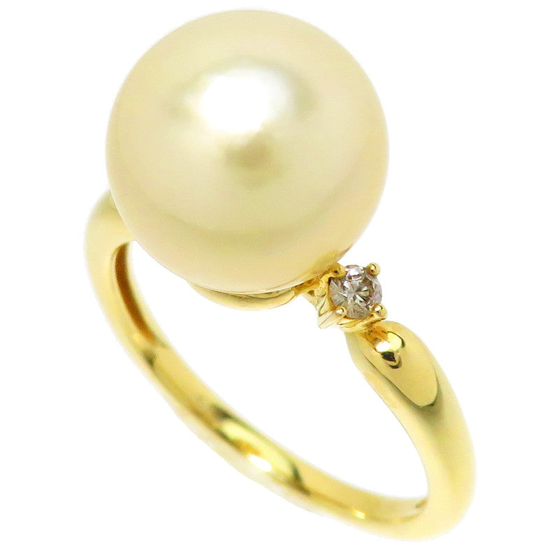 14.5号 南洋パール ダイヤモンド 計0.08ct リング・指輪 K18ゴールド 18金 4.4g ゴールド レディース
【中古】【真子質店】




【IMox】