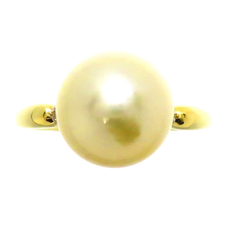 14.5号 南洋パール ダイヤモンド 計0.08ct リング・指輪 K18ゴールド 18金 4.4g ゴールド レディース
【中古】【真子質店】




【IMox】