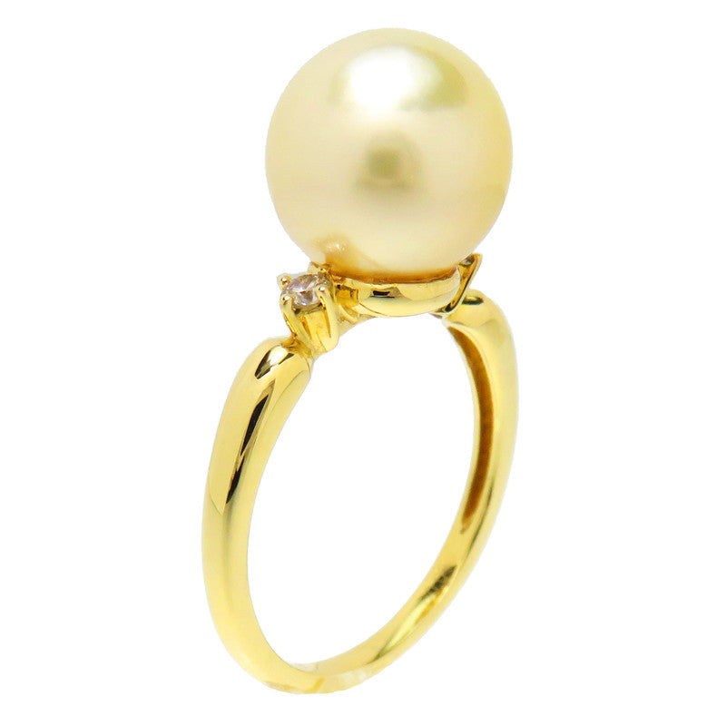 14.5号 南洋パール ダイヤモンド 計0.08ct リング・指輪 K18ゴールド 18金 4.4g ゴールド レディース
【中古】【真子質店】




【IMox】