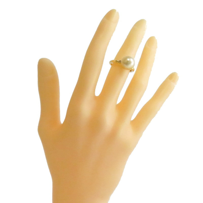 14.5号 南洋パール ダイヤモンド 計0.08ct リング・指輪 K18ゴールド 18金 4.4g ゴールド レディース
【中古】【真子質店】




【IMox】