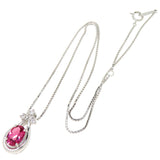 ピンクトルマリン 1.02ct ダイヤモンド 計0.07ct ネックレス Pt850プラチナ/Pt900プラチナ 6.8g 40cm シルバー レディース
【中古】【真子質店】




【TIx】