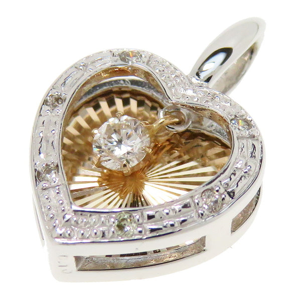 ハート フルフル ダイヤモンド 0.10ct ペンダントトップ K18PGピンクゴールド 18金/K18WGホワイトゴールド 18金 1.5g ピンクゴールド レディース
【中古】【真子質店】




【IMaT】