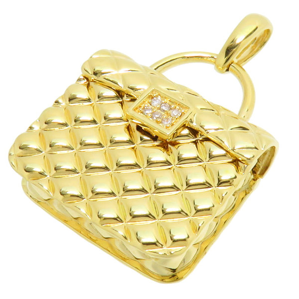 バッグモチーフ ダイヤモンド 計0.03ct ペンダントトップ K18YGイエローゴールド 18金 7.1g レディース
【中古】【真子質店】




【DDx】