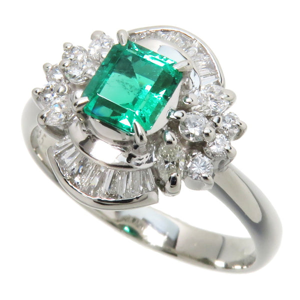 15.5号 一粒 エメラルド 0.55ct ダイヤモンド 計0.50ct リング・指輪 Pt900プラチナ 6.0g シルバー レディース
【中古】【真子質店】




【DMoI】