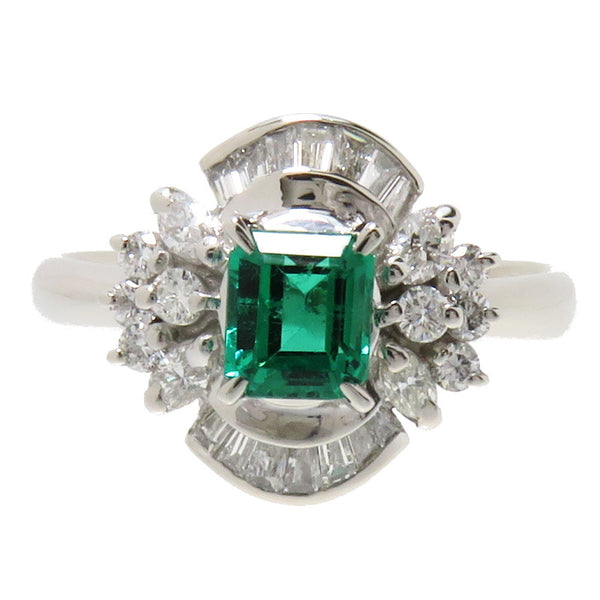 15.5号 一粒 エメラルド 0.55ct ダイヤモンド 計0.50ct リング・指輪 Pt900プラチナ 6.0g シルバー レディース
【中古】【真子質店】




【DMoI】