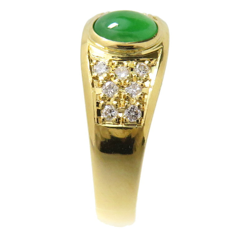 12号 ヒスイ 0.41ct ダイヤモンド 計0.14ct リング・指輪 K18ゴールド 18金 4.1g ゴールド レディース
【中古】【真子質店】




【TYD】