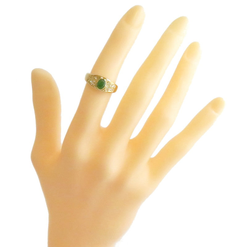 12号 ヒスイ 0.41ct ダイヤモンド 計0.14ct リング・指輪 K18ゴールド 18金 4.1g ゴールド レディース
【中古】【真子質店】




【TYD】