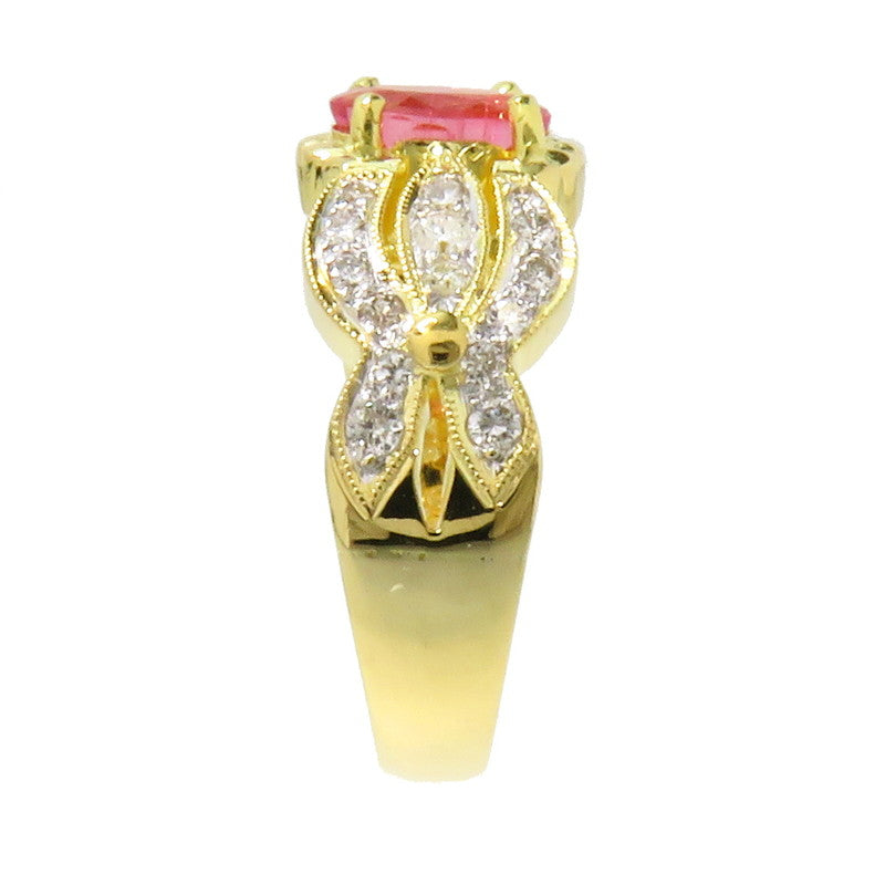 12号 一粒 ピンクトルマリン 0.90ct ダイヤモンド 計0.35ct リング・指輪 K18ゴールド 18金 5.9g ゴールド ホワイト レディース
【中古】【真子質店】




【MaSY】