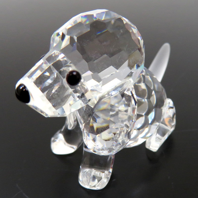 【SWAROVSKI/スワロフスキー】 スワロフスキー 置物 犬8点セット オブジェ/スワロフスキークリスタル【中古】【真子質店】, 【Kx】