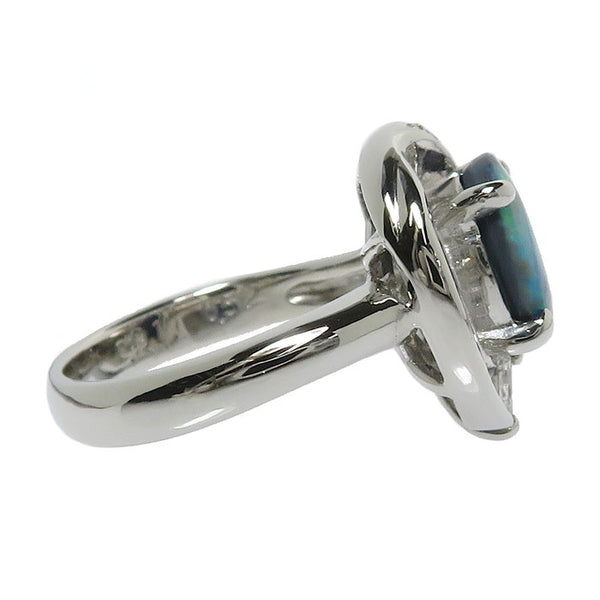7号 ブラックオパール 0.91ct ダイヤモンド 計0.52ct リング・指輪 Pt900プラチナ 7.4g レディース
【中古】【真子質店】




【DSMo】