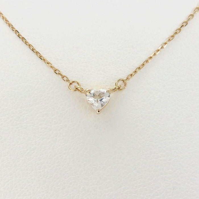【4℃/ヨンドシー】 ハート 透明石 ネックレス K18ゴールド 18金 1.5g 39cm レディース
【中古】【真子質店】




【Kx】