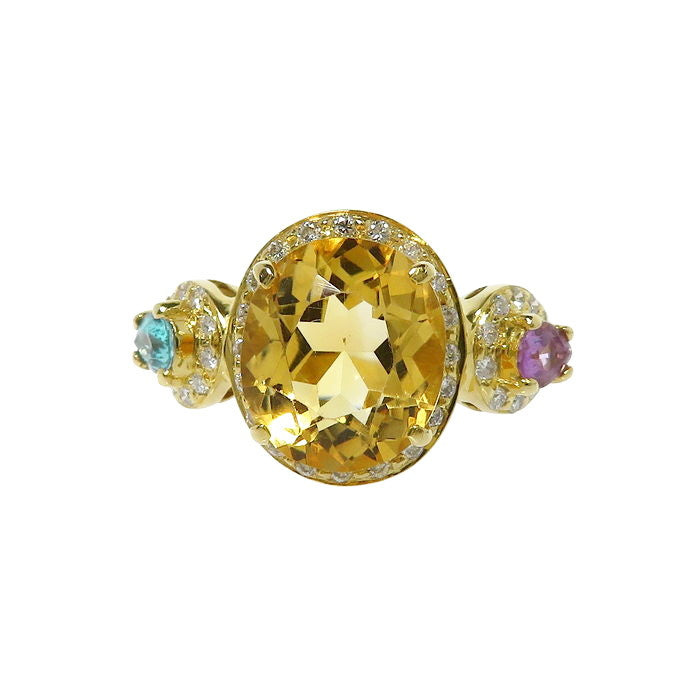 11.5号 シトリン 2.66ct アメジスト 0.25ct ブルートパーズ 0.25ct リング・指輪 K18ゴールド 18金 7.3g レディース
【中古】【真子質店】【NN】




【DDx】