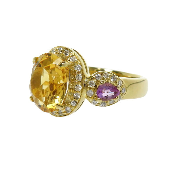 11.5号 シトリン 2.66ct アメジスト 0.25ct ブルートパーズ 0.25ct リング・指輪 K18ゴールド 18金 7.3g レディース
【中古】【真子質店】【NN】




【DDx】