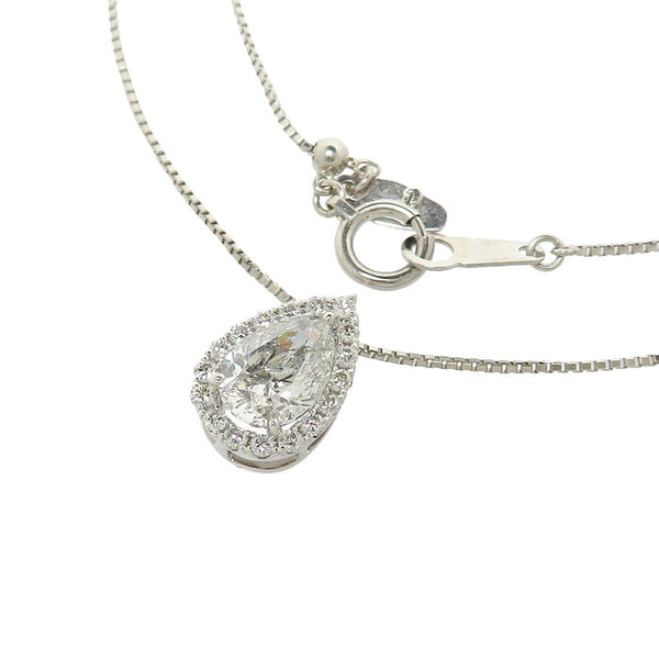 ダイヤモンド(推定H-Iクラス-PS) 1.043ct ダイヤモンド 計0.17ct ネックレス Pt900プラチナ/Pt850プラチナ 4.1g 45cm レディース
【中古】【真子質店】【NN】




【IxYK】