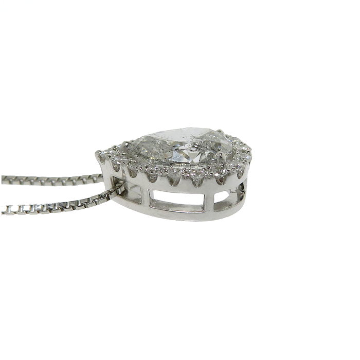 ダイヤモンド(推定H-Iクラス-PS) 1.043ct ダイヤモンド 計0.17ct ネックレス Pt900プラチナ/Pt850プラチナ 4.1g 45cm レディース
【中古】【真子質店】【NN】




【IxYK】