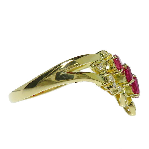 15号 ルビー 計1.19ct ダイヤモンド 計0.21ct リング・指輪 K18ゴールド 18金 3.4g レディース
【中古】【真子質店】




【ISx】