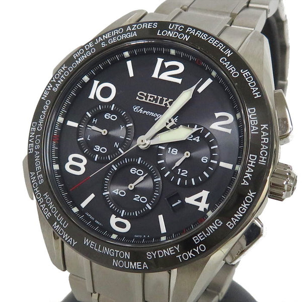 SEIKO/セイコー】 ブライツ SAGA295(8B92-0AY0) 限定1000本 腕時計 チタン ソーラー電波 黒文字盤 メンズ 【 –  真子質店 PawnShopMAKO