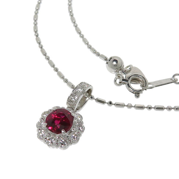 ★★最終特価品 ルビー 1.016ct ダイヤモンド 計0.465ct ネックレス K18WGホワイトゴールド 18金 5.4g 49cm レディース
【中古】【真子質店】【NN】




【KKx】