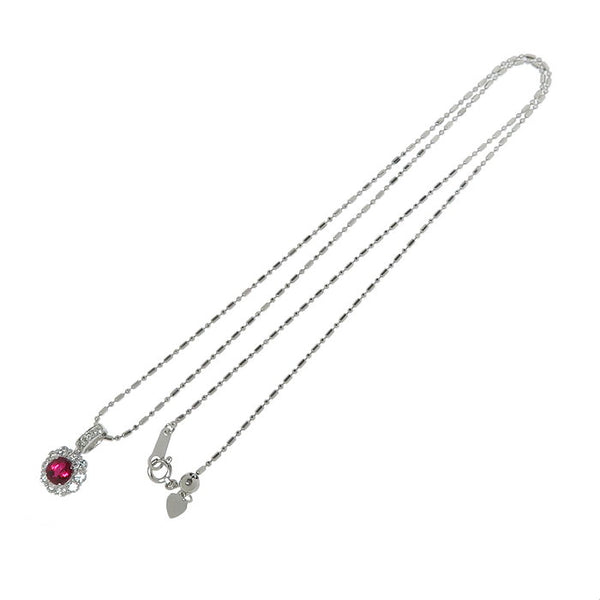 ★★最終特価品 ルビー 1.016ct ダイヤモンド 計0.465ct ネックレス K18WGホワイトゴールド 18金 5.4g 49cm レディース
【中古】【真子質店】【NN】




【KKx】