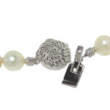 ★★最終特価品 南洋マルチパール 白蝶真珠8.00～10.5ｍｍ 黒蝶真珠 ネックレス シルバー 50.9g 44.5cm レディース
【中古】【真子質店】【NN】




【ITI】