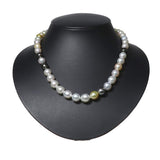 ★★最終特価品 南洋マルチパール 白蝶真珠8.00～10.5ｍｍ 黒蝶真珠 ネックレス シルバー 50.9g 44.5cm レディース
【中古】【真子質店】【NN】




【ITI】