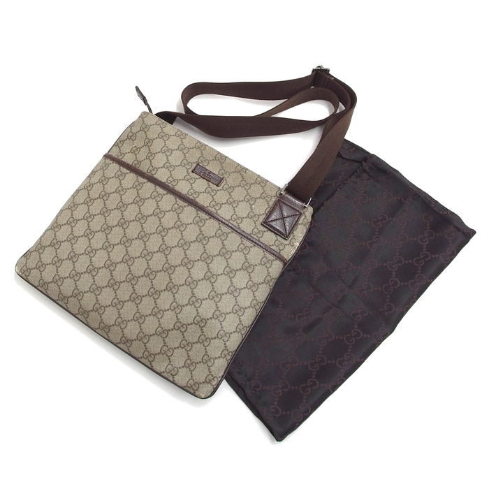 GUCCI GGスプリーム ショルダーバッグ 141626 GUCCI 141626 Shoulder Bag in GG Supreme Canvas, Unisex [Pre-owned