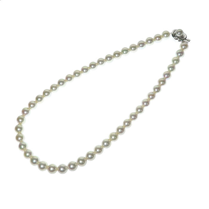 TASAKI/タサキ】 アコヤパール8.5～9.0mm ネックレス シルバー 47.3g