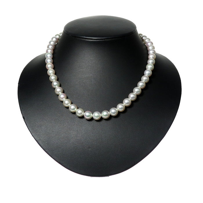 TASAKI/タサキ】 アコヤパール8.5～9.0mm ネックレス シルバー 47.3g