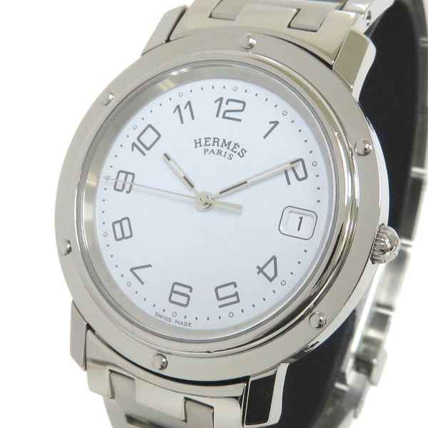 HERMES/エルメス】 クリッパー CL6.710 腕時計 ステンレススチール 