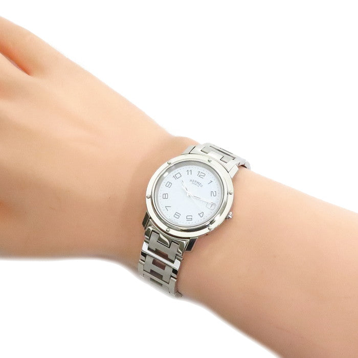 HERMES/エルメス】 クリッパー CL6.710 腕時計 ステンレス HERMES/エルメス】 クリッパー CL6.710 腕時計 ステンレス