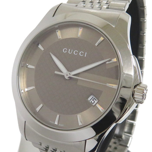 【GUCCI/グッチ】 Gタイムレス 126.4  腕時計 ステンレススチール クオーツ ブラウン文字盤 メンズ
【中古】【真子質店】【GD】




【IYMo】