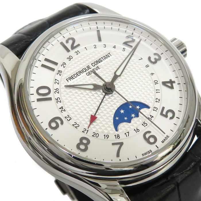 【FREDERIQUE CONSTANT/フレデリック・コンスタント】 ランナバウト  FC-330RM6B4 ムーンフェイズ  世界限定1888本限定 腕時計 ステンレススチール 自動巻き/オートマ シルバー文字盤 黒革ベルト メンズ
【中古】【真子質店】【GD】




【YYx】