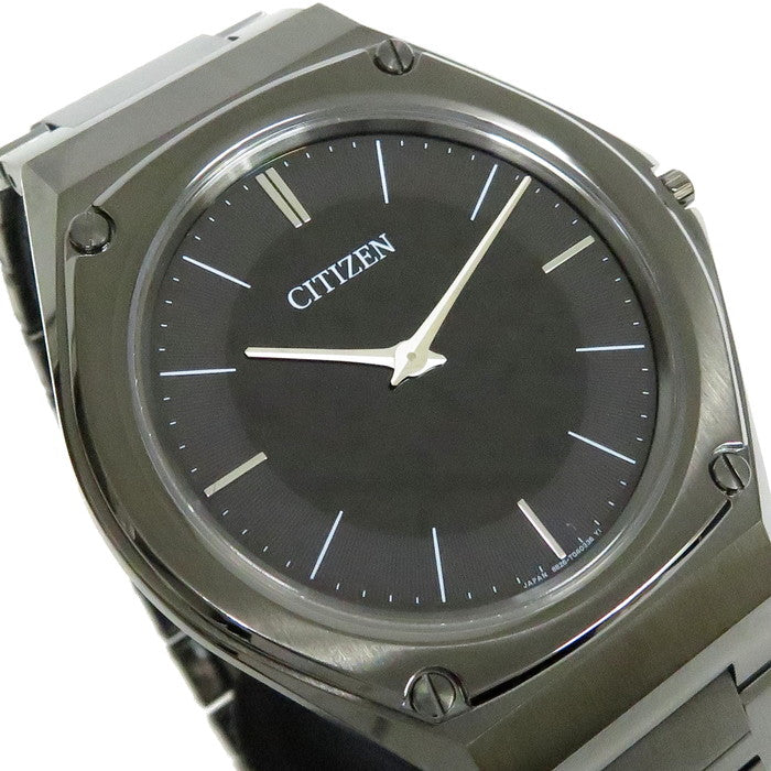 【CITIZEN/シチズン】 エコドライブワン AR5064-57E(8826-T027156)  未使用 腕時計/ステンレススチール（黒） ソーラー 黒文字盤 メンズ
【中古】【真子質店】【GD】




【ISMix】