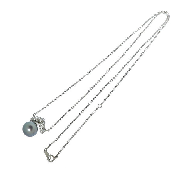 V字 黒蝶真珠 11.7mm ネックレス Pt850プラチナ/Pt900プラチナ 10.9g 59cm レディース
【中古】【真子質店】【NN】




【MaMox】