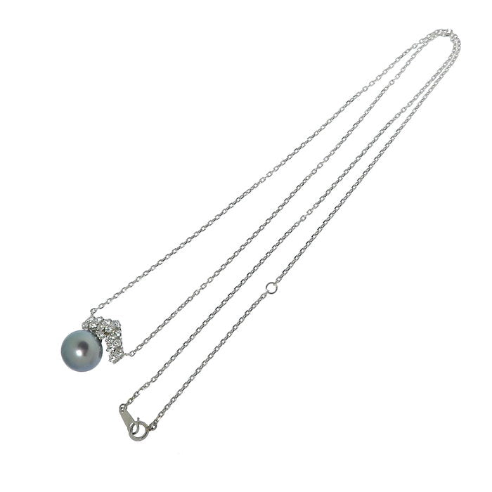 V字 黒蝶真珠 11.7mm ネックレス Pt850プラチナ/Pt900プラチナ 10.9g 59cm レディース
【中古】【真子質店】【NN】




【MaMox】