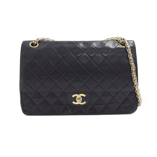 中古 CHANEL ジャンボ ラムスキン ダブルフラップバッグ 楽天市場】【中古】 CHANEL (シャネル) マトラッセ25 ダブル